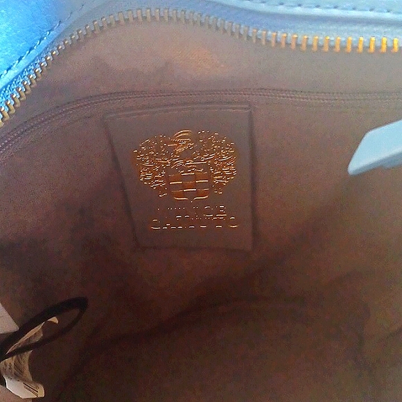 Vince Camuto Blue Woven Crossbody Bag - Picture 5 of 9